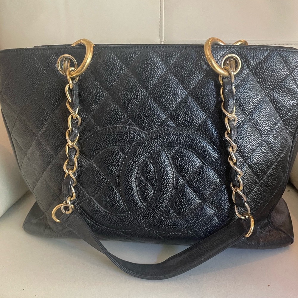 Vintage Chanel Shoulder Tote